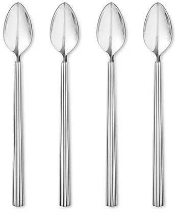 Georg Jensen Bernadotte caffe latte skesæt, 4 stk